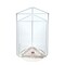 Azar Displays Three-Sided Revolving Sign and Menu Holder, 5 in. W x 7 in. H 193722-WHT - alternate 1